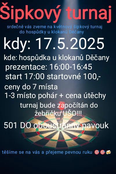Turnaje v šipkách