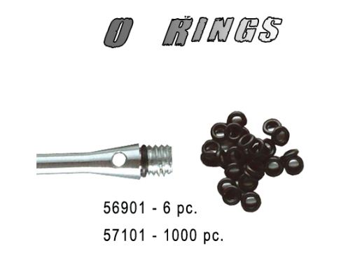 Bull´s o-rings 6mm 1000 ks 57101