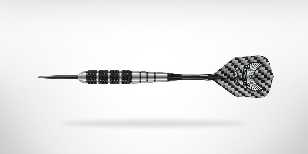 Harrows šipky steel black jack 22gk