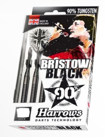 Harrows šipky steel black 26gr eric bristow 90%