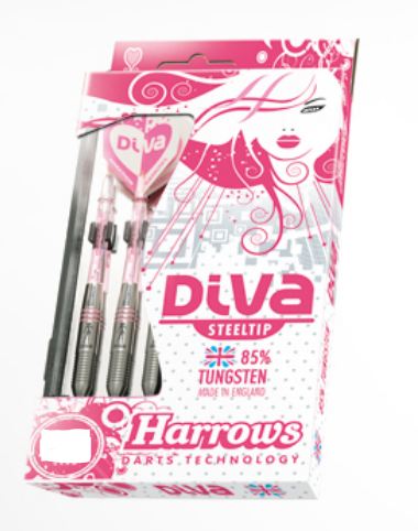 Harrows šipky steel diva 85% 28gr
