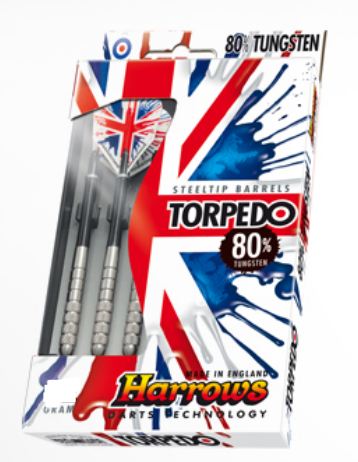 Harrows šipky steel torpedo 80% 23gk2