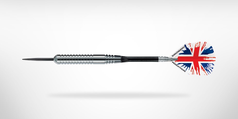 Harrows šipky steel silver arrows eric bristow 22gr