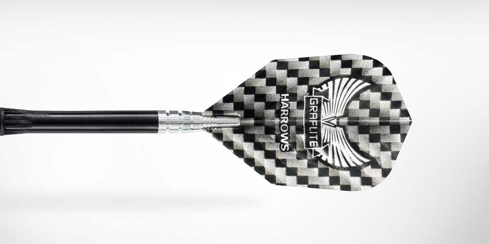 Harrows Šipky Steel Black Arrow 25gK