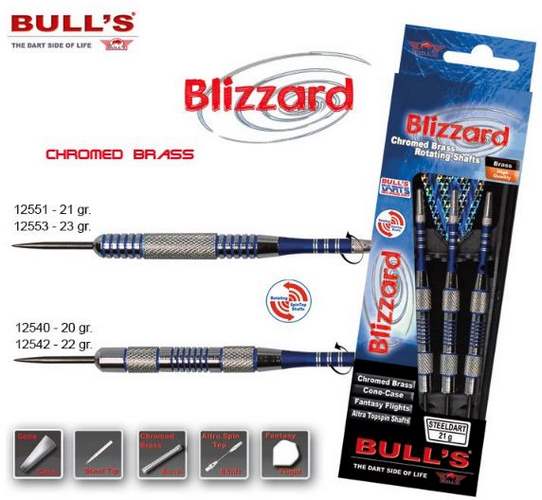 Bull´s Šipky Steel Blizzard 23gr. 12553