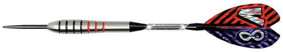 Bull´s šipky steel v8 90% ringed grip 23gr. 13843