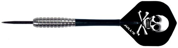 Bull´s šipky steel skull ringed grip 23gr. 13143