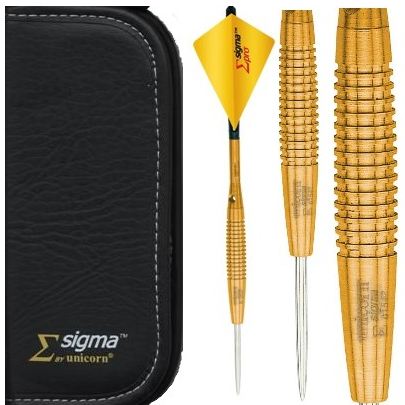 Šipky unicorn sigma pro 950 24gr. golden steel 10955