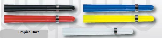 Násadky m3 nylon empire dart krátké bílé