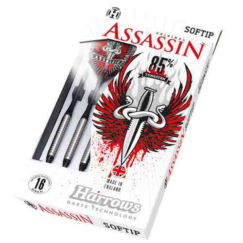 Harrows šipky assassin 85% style c 20gr