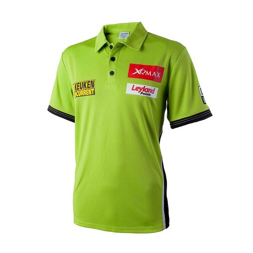 Xqmax darts polotriko/košile michael van gerwen - replica match shirt vel. xl