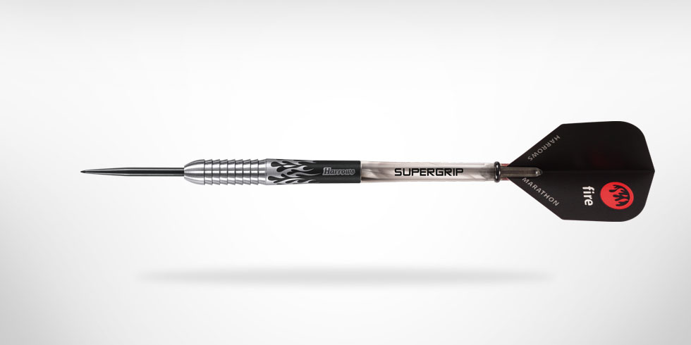 Harrows šipky steel fire 90% 21gr raor grip