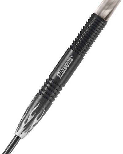 Harrows šipky steel fire 90% 23gr razor grip