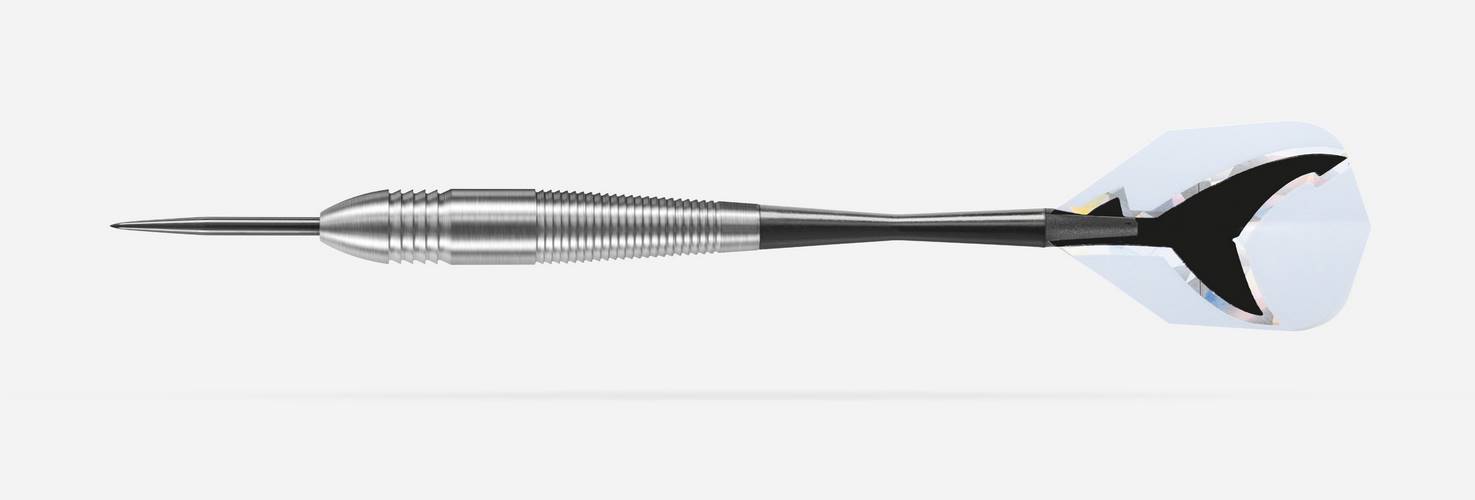 Harrows šipky steel silver shark 23gr.