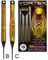 Harrows šipky vortex gold 20gr style b