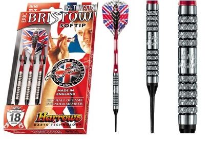 Softové šipky Harrows Eric Bristow 20g s wolframem