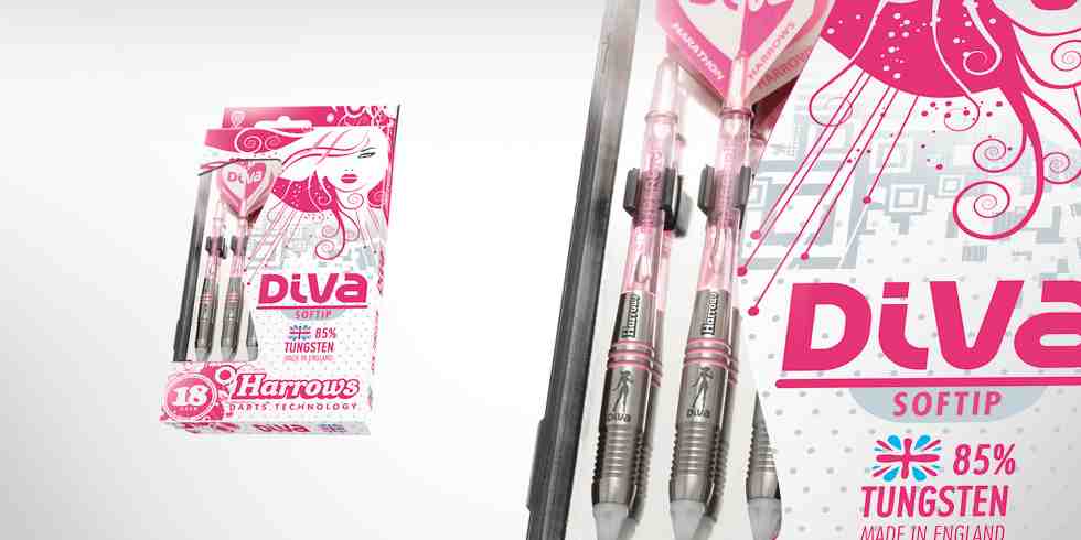 Harrows šipky diva 18gr style a