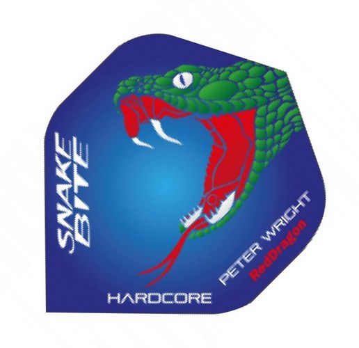 Letky Peter Wright Snakebite ardcore Red Dragon