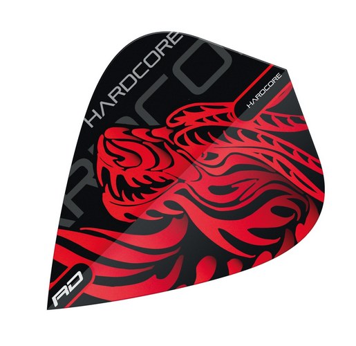 Letky JONNY CLAYTON Hardcore Kite Red Dragon red
