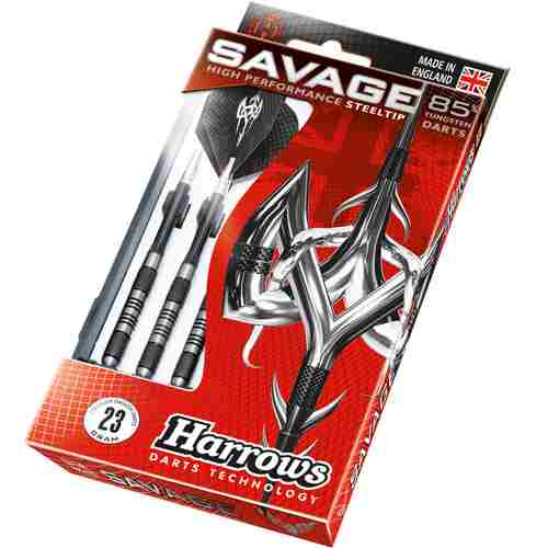 Harrows šipky steel savage 85% 23gr.