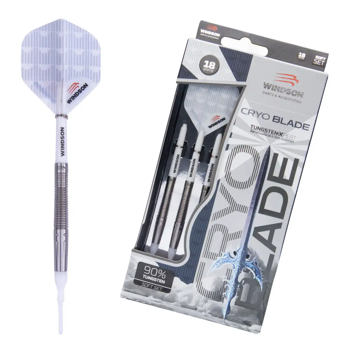 Windson CRYOBLADE šipky SOFT 18g Tungsten set