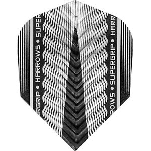 Letky harrows supergrip x flights silver/stříbrné f0973
