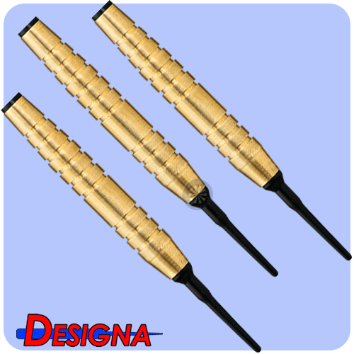 Designa chief brass barrels - 13,5g - ringed