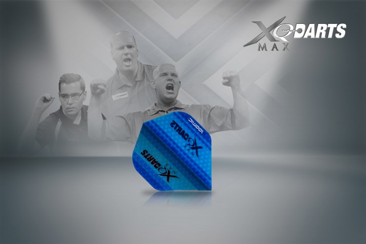 Xqmax darts letky xqmax 100 - transparent blue