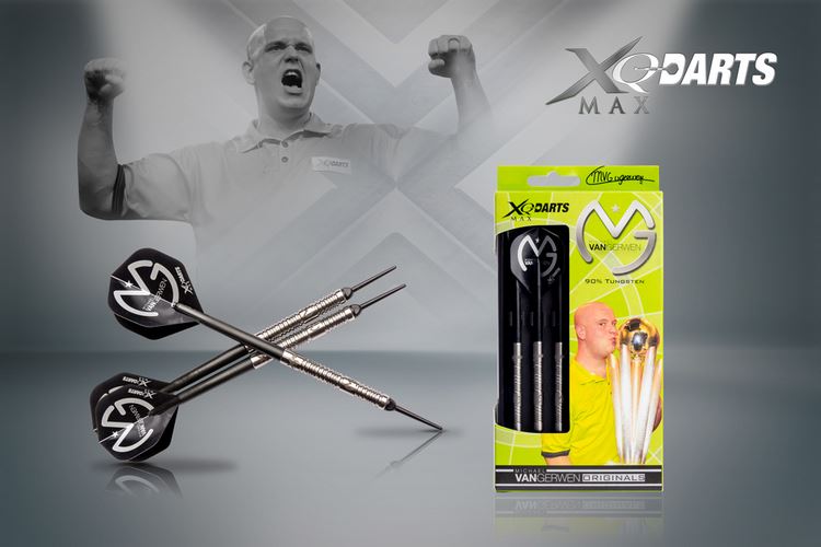 Xqmax šipky softové michael van gerwen 18gr. 90% tungsten - mighty mike