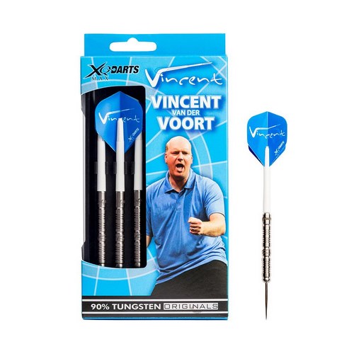 Xqmax šipky steelové vincent van der voort 90% tungsten - 22gr
