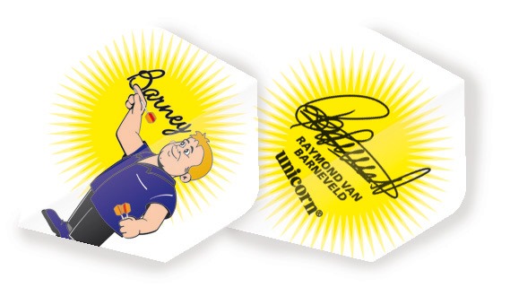 Letky authentic raymond van barneveld unicorn 068403