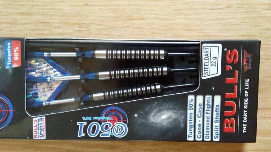 Bull´s šipky steel @501 b grip 22g. 13962