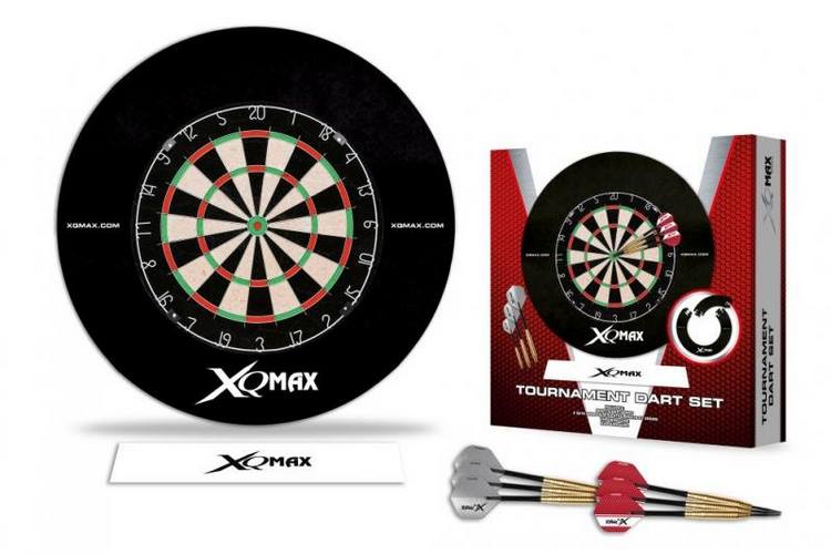 Dartset michael van gerwen černý - sisalový terč - surround - šipky