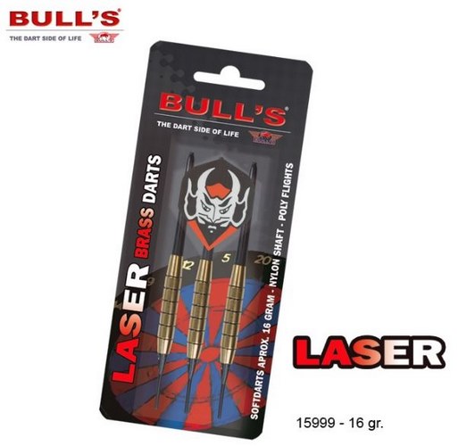 Bull´s Šipky soft Laser 16gr. 15999