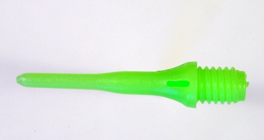 Hroty cyber tufflex krátké 30 ks zelené neon