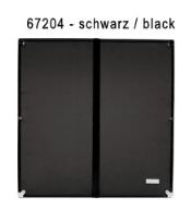 Bull´s hi-q aluminium kabinett černý 67204