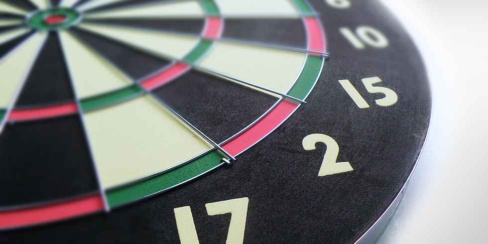 Papírový terč harrows family dart game eric bristow