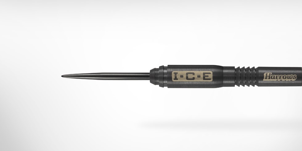 Harrows šipky steel black i.c.e. 90% 21gr