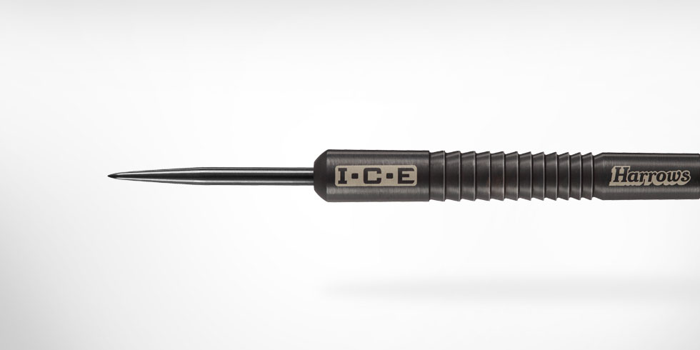 Harrows šipky steel black i.c.e. 90% 22gr