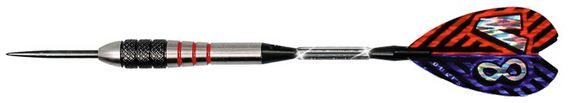 Bull´s šipky steel v8 90% knurled grip 21gr. 13831