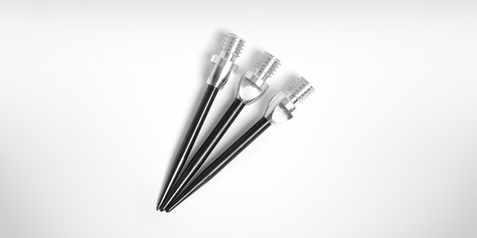 Hroty steel Harrows Conversion Points Aluminium 2BA