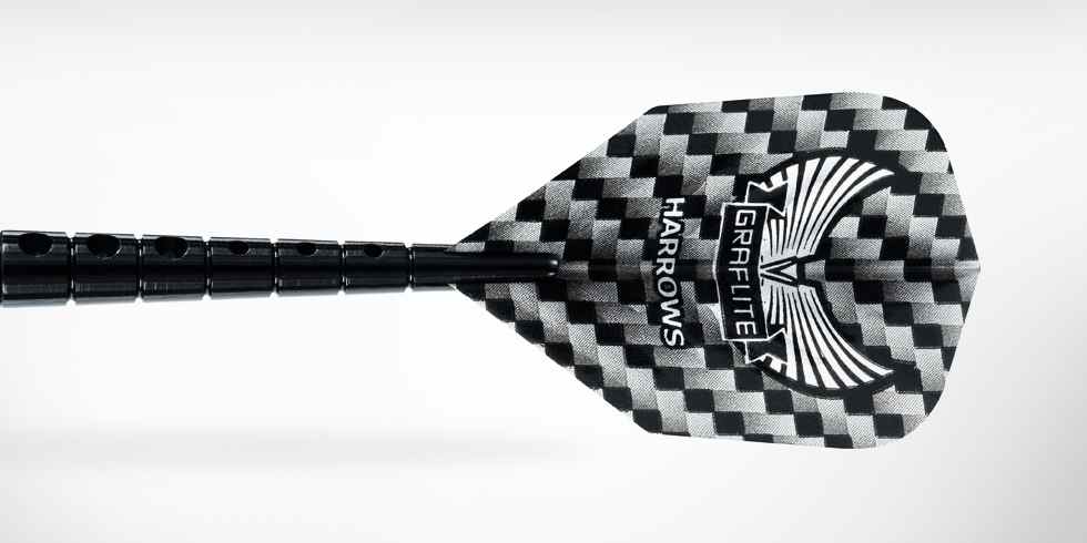 Harrows šipky vortex silver 18gr style b