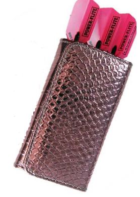 Pouzdro pro šipky pink caddy soft bull´s 66301