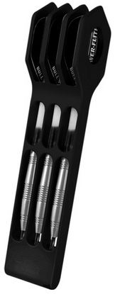 Pouzdro pro šipky quiver aluminium bull´s černý 66371