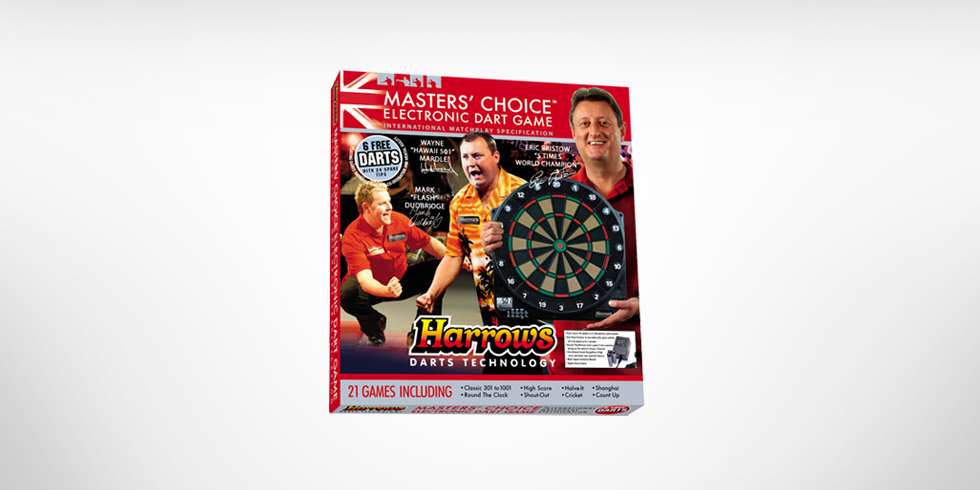 Elektronický terč harrows masters choice
