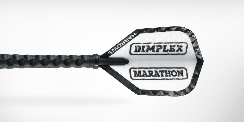 Harrows šipky steel dimplex 80% 22g