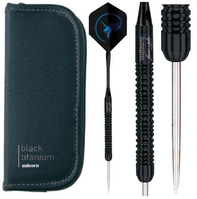 Šipky unicorn steel maestro premier black 20gr. james wade 10117