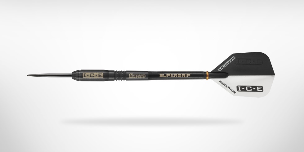 Harrows šipky steel black i.c.e. 90% 21gr