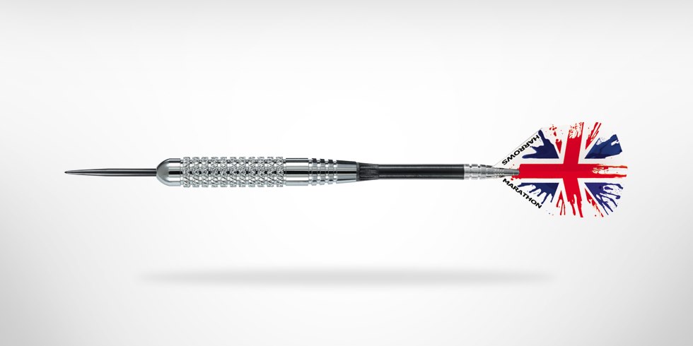 Harrows šipky steel silver arrows eric bristow 20gk