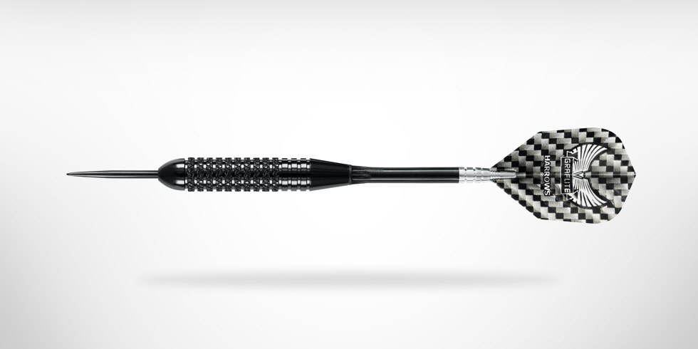 Harrows Šipky Steel Black Arrow 25gK